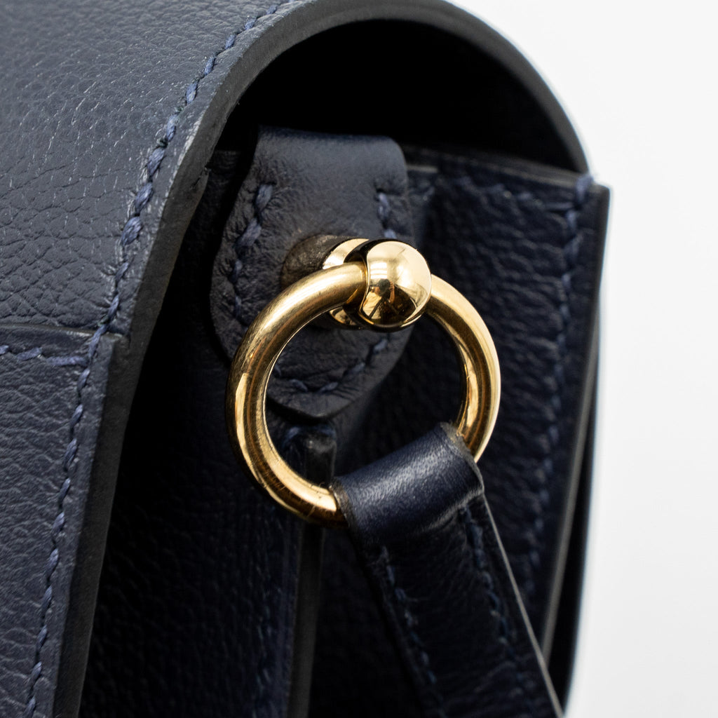 Hermes Mini Roulis Evercolour Blue Nuit GHW