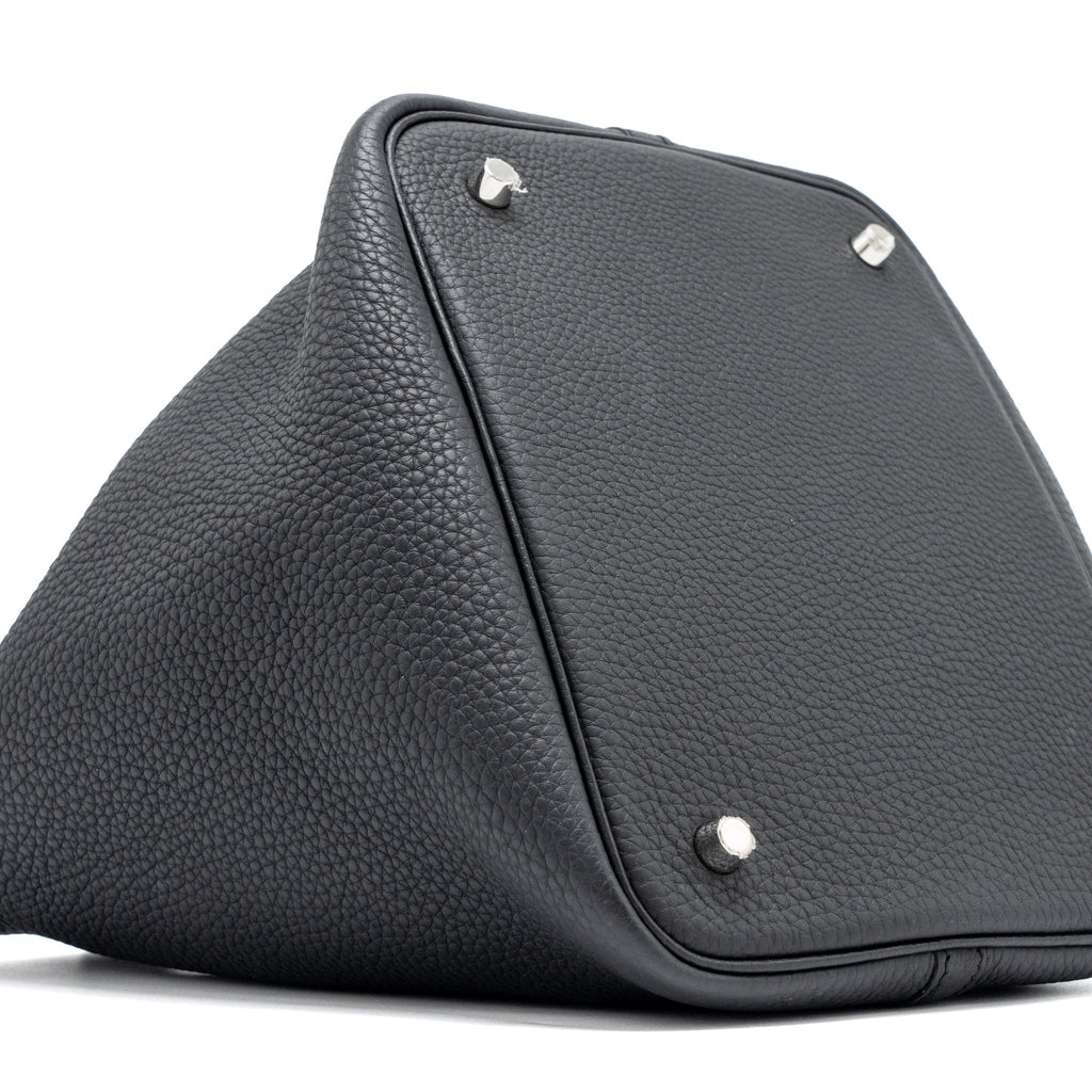 Hermes Picotin 22 Lock Bag Clemence Black SHW