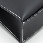 HERMES KELLY POCHETTE SPECIAL ORDER SWIFT BLACK/ GRIS PERLE SHW