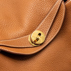 HERMES LINDY 26 CLEMENCE GOLD GHW
