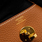 HERMES LINDY 26 CLEMENCE GOLD GHW
