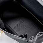Hermes Kelly 25 Togo Black GHW