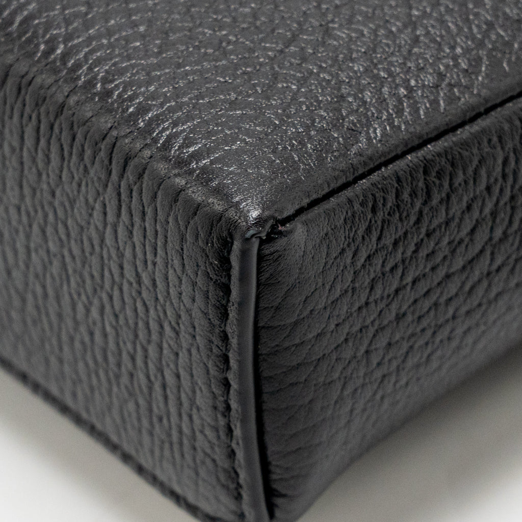 Chanel 26A CC Vanity with Chain Grained Calfskin Black GHW (Microchip)