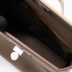HERMES MINI 24/24 2424 -21 BAG EVERCOLOR/SWIFT ETOUPE SHW