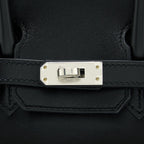 HERMES BIRKIN 25 TADELAKT BLACK SHW