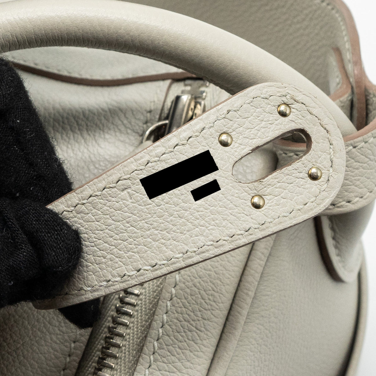 Hermes Lindy 30 Evercolor Gris Pearl SHW