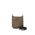 Hermes Mini Evelyne Etoupe SHW