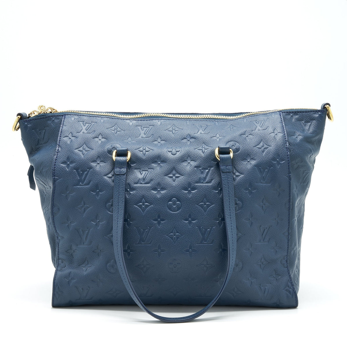 LOUIS VUITTON LUMINEUSE PM MONOGRAM EMPREINTE NAVY GHW