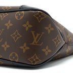 LOUIS VUITTON BOULOGNE BAG MONOGRAM CANVAS/BLACK GHW (NEW VERSION)