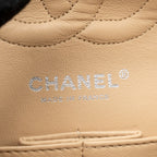 CHANEL MEDIUM CLASSIC DOUBLE FLAP BAG CAVIAR BEIGE LGHW