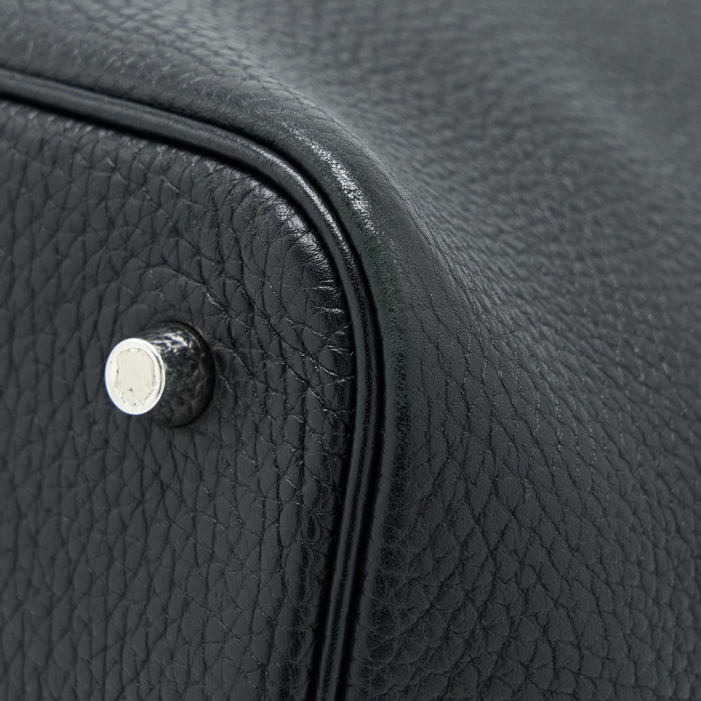 Hermes Picotin 22 Lock Bag Clemence Black SHW