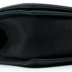 CHANEL MEDIUM BOY BAG GRAINED CALFSKIN BLACK SHW