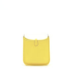 Hermes Mini Evelyne Clemence Lime/Lime SHW