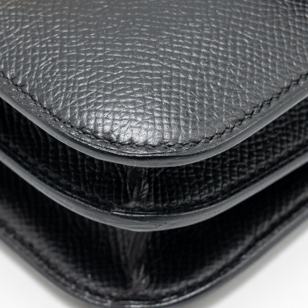 Hermes Mini Constance Epsom Black GHW