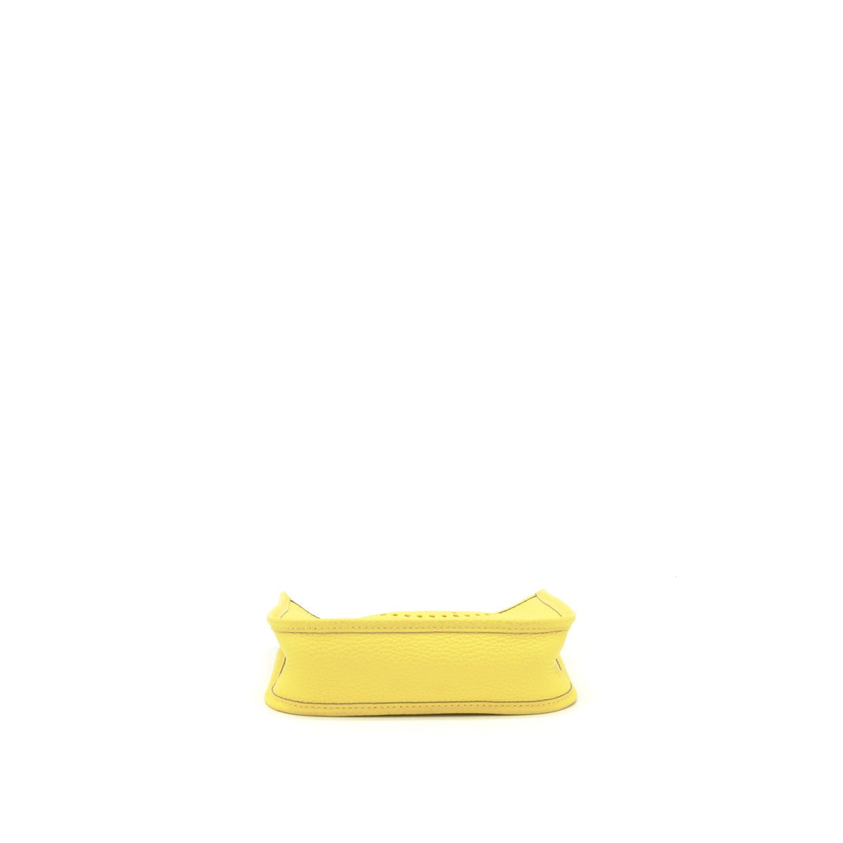 Hermes Mini Evelyne Clemence Lime/Lime SHW