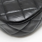 CHANEL 23K SMALL 19 HOBO SHOULDER BAG CALFSKIN BLACK GHW (MICROCHIP)