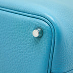 Hermes Picotin 18 Lock Bag Blue Toll SHW