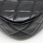 CHANEL 23K SMALL 19 HOBO SHOULDER BAG CALFSKIN BLACK GHW (MICROCHIP)