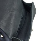 CHANEL MEDIUM BOY BAG GRAINED CALFSKIN BLACK SHW