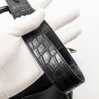 Hermes Touch Lindy 30 Swift/Alligator Mississippiensis Black SHW