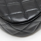 CHANEL 23K SMALL 19 HOBO SHOULDER BAG CALFSKIN BLACK GHW (MICROCHIP)