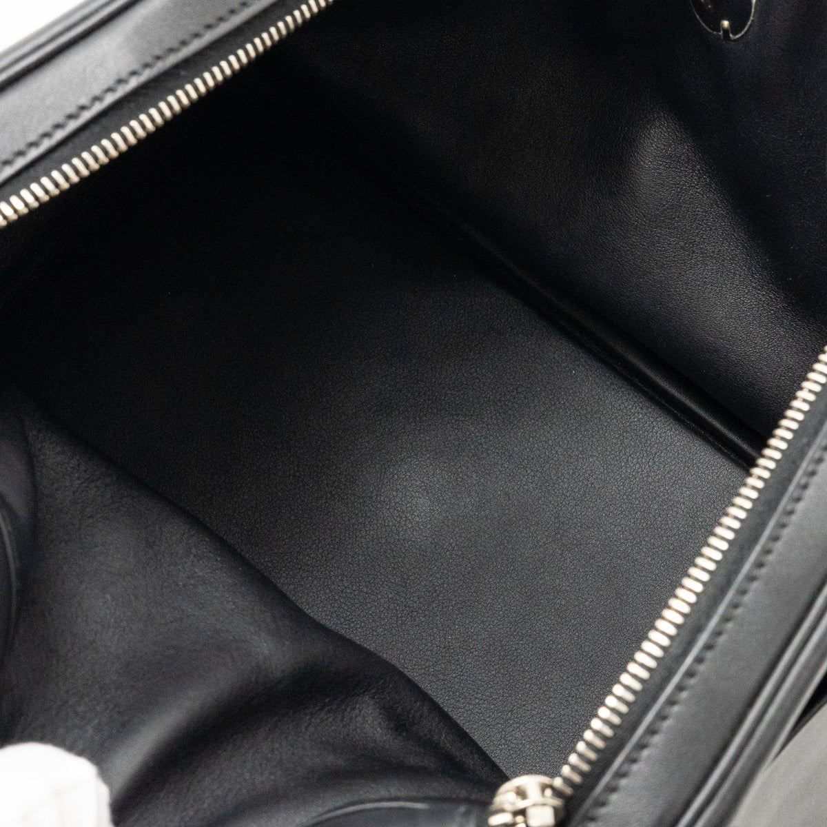 HERMES TOUCH LINDY 30 SWIFT/ALLIGATOR MISSISSIPPIENSIS BLACK SHW