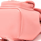 CHANEL DUMA MINI BACKPACK LAMBSKIN PINK LGHW(MICROCHIP)