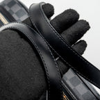 LOUIS VUITTON BRIEFCASE/DOCUMENT BAG DAMIER GRAPHITE CANVAS BLACK SHW