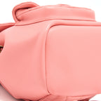 CHANEL DUMA MINI BACKPACK LAMBSKIN PINK LGHW(MICROCHIP)