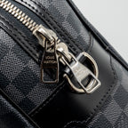 LOUIS VUITTON BRIEFCASE/DOCUMENT BAG DAMIER GRAPHITE CANVAS BLACK SHW