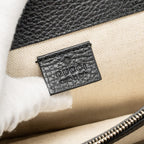 GUCCI MEDIUM DIONYSUS SHOULDER BAG CALFSKIN BLACK SHW