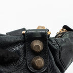 BALENCIAGA G21 WORK BAG LEATHER BLACK GHW
