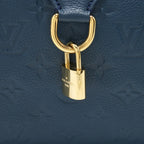 LOUIS VUITTON LUMINEUSE PM MONOGRAM EMPREINTE NAVY GHW