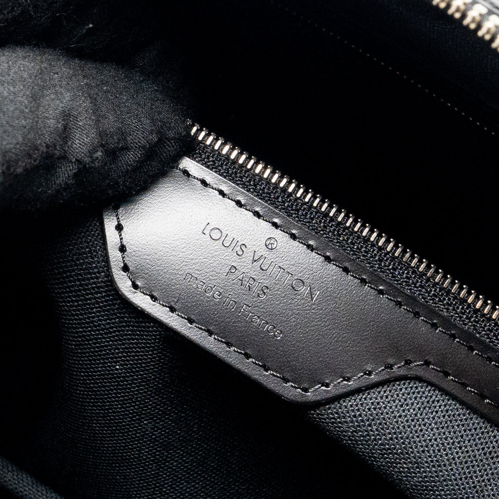 LOUIS VUITTON BRIEFCASE/DOCUMENT BAG DAMIER GRAPHITE CANVAS BLACK SHW