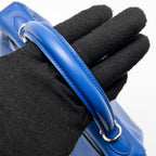Hermes Kelly 25 Swift Blue Royal SHW