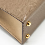 Hermes mini kelly II special order Epsom etoupe / trench GHW