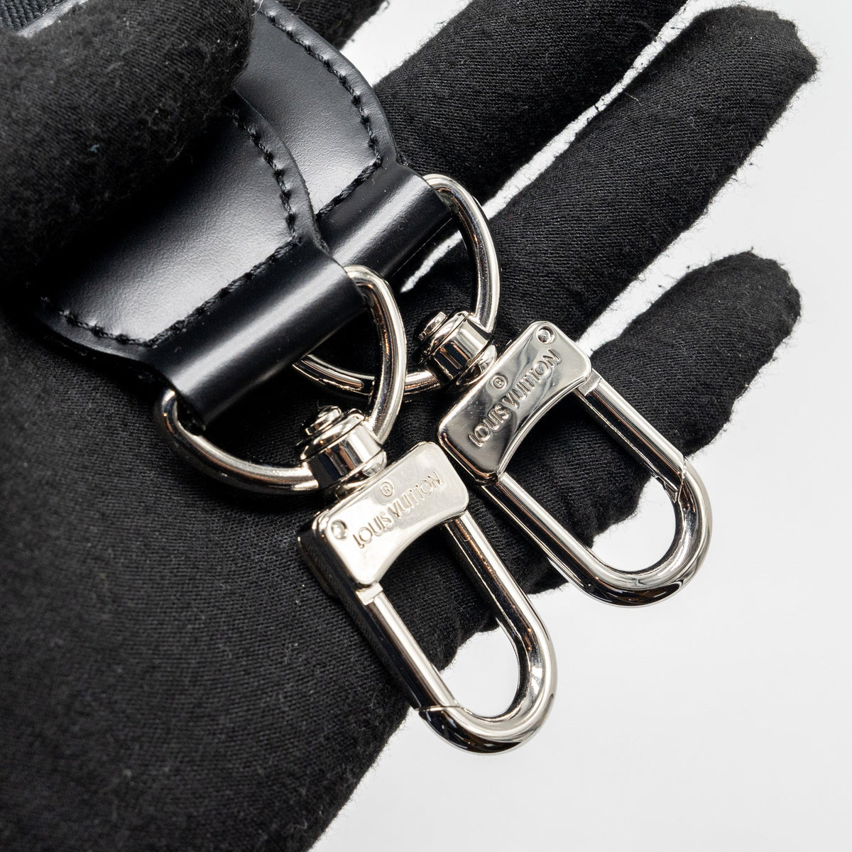 LOUIS VUITTON BRIEFCASE/DOCUMENT BAG DAMIER GRAPHITE CANVAS BLACK SHW