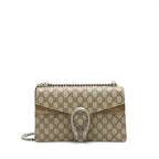 GUCCI DIONYSUS GG SMALL SHOULDER BAG BEIGE