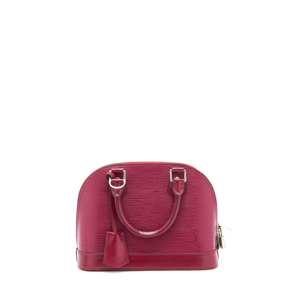 LOUIS VUITTON ALMA BB EPI DARK RED SHW