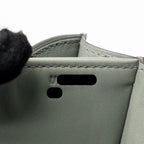 Hermes Constance Mini Alligator Mississippiensis 0V Gris Ciment GHW