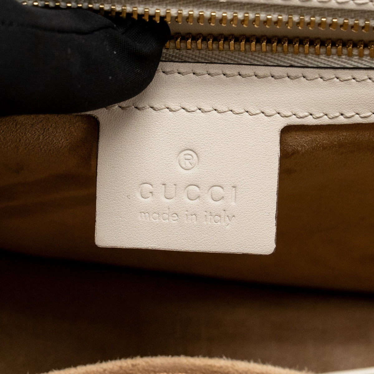 Gucci Small Sylvie Bag Calfskin White GHW