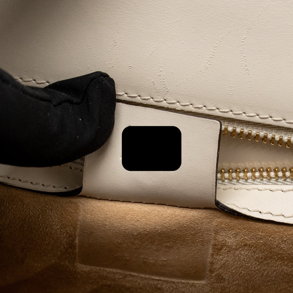 Gucci Small Sylvie Bag Calfskin White GHW