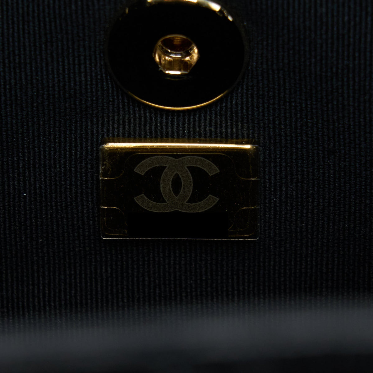 CHANEL 22C MINI DUMA BACKPACK AGED CALFSKIN BLACK LGHW (MICROCHIP)