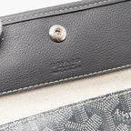 GOYARD SAINT LOUIS PM TOTE BAG GOYARDLINE CANVAS GREY SHW