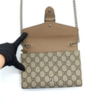 GUCCI DIONYSUS GG SUPREME CHAIN WALLET SHW