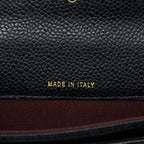CHANEL CLASSIC FLAP CARD HOLDER CAVIAR BLACK GHW (MICROCHIP)