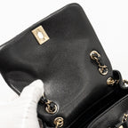 CHANEL TRIPLE PACK DUMA BACKPACK CAVIAR BLACK LGHW (MICROCHIP)