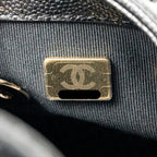 CHANEL TRIPLE PACK DUMA BACKPACK CAVIAR BLACK LGHW (MICROCHIP)
