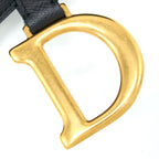 DIOR MEDIUM SADDLE BAG CALFSKIN BLACK GHW