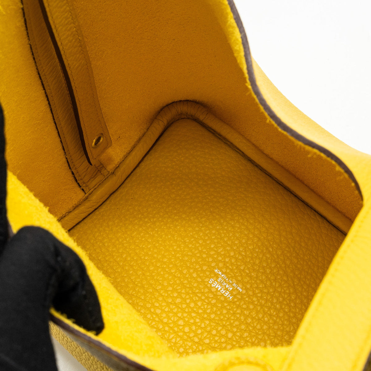 Hermes Picotin 18 Lock Bag Clemence Sun SHW